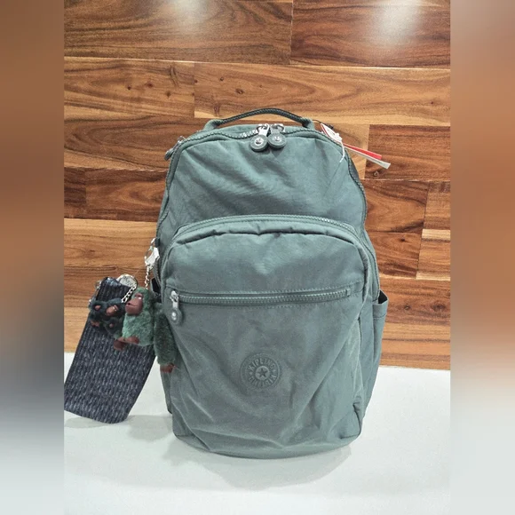 Kipling Green Backpack Unisex Set Pencil Case NEW seoul X-Large Kipling Seoul Small Tablet Backpack | Altman Luggage  main image 4